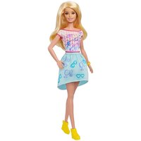 Boneca Barbie Mattel Criações Com Carimbos FRP05