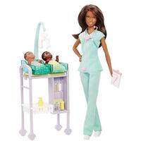 Boneca Barbie Profissões - Pediatra Morena - Mattel
