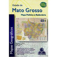 Mapa Geomapas Mato Grosso Político e Rodoviário