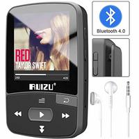 Mini MP3 Player RUIZU X50 8GB Bluetooth Preto