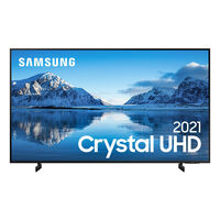 Smart Tv Samsung Crystal Uhd 4K 50Au8000 Design Slim Dynamic Crystal Color Visual Sem Cabos 50' Samsung