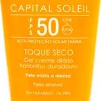Protetor Solar Facial Vichy Idéal Soleil Toque Seco FPS 50 40g