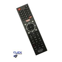 Controle Remoto MXT Compativel C/ Smart Tv Semp CT-6810 NETFLIX YOUTUB