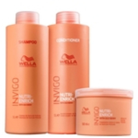 Kit Wella Invigo Nutri-Enrich Shampoo Condicionador Mascara