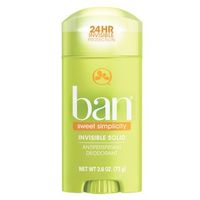 Desodorante Sólido Ban Sweet Simplicity 73g
