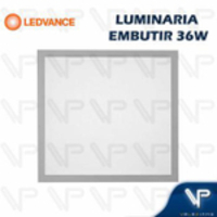 Painel plafon LED ledvance 36W embutir 62x62CM 6500K (branco frio) bivolt