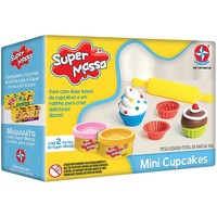 Super Massa Estrela Mini Cupcakes