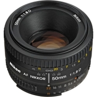 Lente AF NIKKOR 50mm f/1.8D da Nikon AF