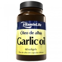 Suplemento Vitaminlife Óleo de Alho Garlic Oil 60 Softgels