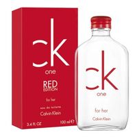CK One Red Her de Calvin Klein Eau de Toilette Feminino 100 ml