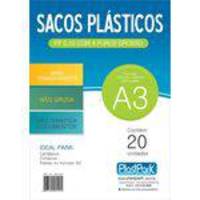 Envelope Plastico A3 4furos Pp Grosso Romitec/plastpark