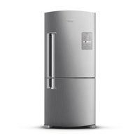 Refrigerador Brastemp Inverse BRE80AK Frost Free 573 Litros Inox 110V