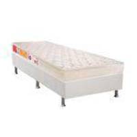 Conjunto Box-colchão Orthocrin D45 Royal+cama Universal White Solteiro 88