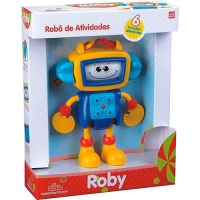 Boneco Robô de Atividades Roby Elka