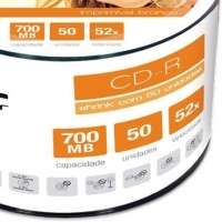 Mídia CD-R Multilaser 700MB Shrink Imprimível 50 Unidades CD052