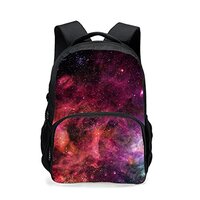 Mochila adolescente CAIWEI Universo Espacial TrendyMax Estampa Galaxy Mochila bonita para a escola, Laptop, Starry Sky 8, 17.5*13*6.7 Inch