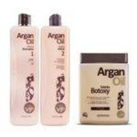 Escova Progressiva Vip Argan Oil + Botox Capilar Selante Vip Argan Oil