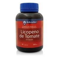 Suplemento Schraiber Licopeno de Tomate 30 Cápsulas