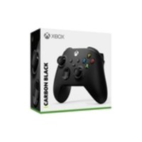 Controle Xbox s/ Fio Carbon Black - Xbox Series X/S, One e PC