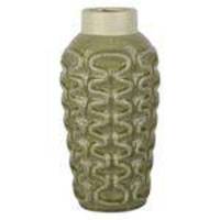 vaso decorativo  Verde diâm 16 cm  / cerâmica    /  Ilunato  UE0060