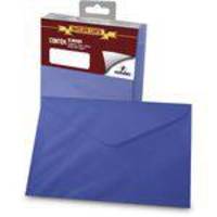 Envelope Carta Colorido Azul Marinho 80g 114x162mm Romitec