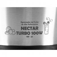 Espremedor de Frutas Philco Nectar Turbo PEF01 Prata/Preto 220V