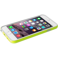 Capa Bumper para iPhone 6 Puro Película Protetora Verde