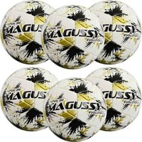 Kit 6 Bolas Infantis Magussy Evolution X-Fusion Max 200 Futsal Sub 13
