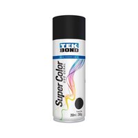 Tinta spray preto fosco de uso geral 350 ml - TekBond