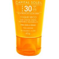 Protetor Solar Facial Vichy Idéal Capital Soleil Toque Seco Fps 30 40g