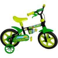 Bicicleta Infantil Cairu Lion Aro 12 Masculina Verde