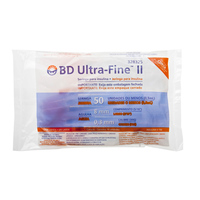 Seringa BD Ultra Fine Ii 0,5ml Agulha 8 0x0 3 C/10