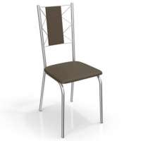 Conjunto Kappesberg 2 Cadeiras Lisboa Crome 2c076cr 21 Marrom