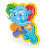 Brinquedo Calesita Animal Puzzle 3d Elefante 856