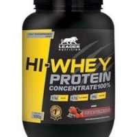 Hi-Whey Protein Concentrate 900g Baunilha - Leader