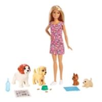 Boneca Barbie Treinadora De Cachorrinhos - Mattel Fxh08