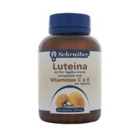 Suplemento Schraiber Luteína Enriquecida com Vitaminas C e E 60 Cápsulas