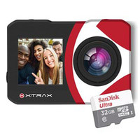 Câmera Digital Xtrax Selfie 16MP Wi-Fi 4K Preta
