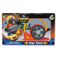 Lançador Mega Speed 184 Crazy Streets BS Toys