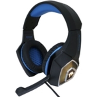 Headset Gamer Fone Ouvido Microfone Hyperx Bass Led Pc Celular Infokit GH-X2000 XSoldado Azul