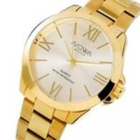 Relógio Nowa Dourado Feminino NW 1002K