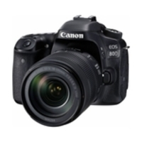 Câmera Canon EOS 80D Kit com Lente 18-135mm f4-5.6 IS STM