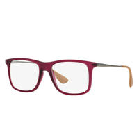 Óculos de Grau Ray-Ban RB7054L Violeta Emborrachada e Grafite Brilhante